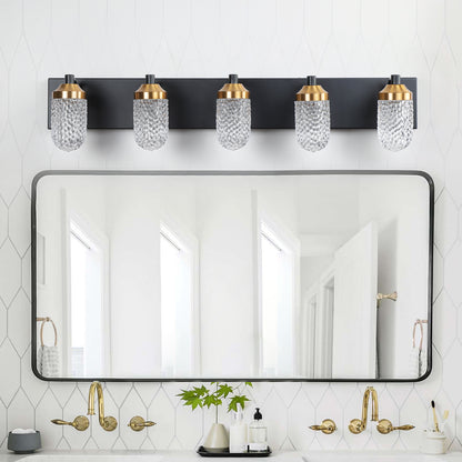 Vanity Lights With 5 LED Bulbs For Bathroom  Lighting