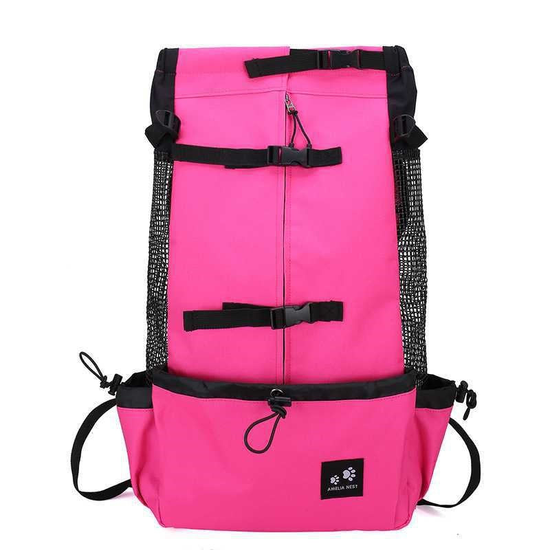 Pet Shoulder Traveler Backpack Medium And Large Dogs Exposed Bag Ventilation And Breathable Washable Outdoor Backpack