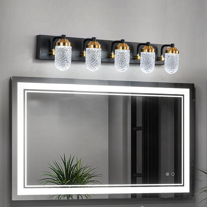 Vanity Lights With 5 LED Bulbs For Bathroom  Lighting