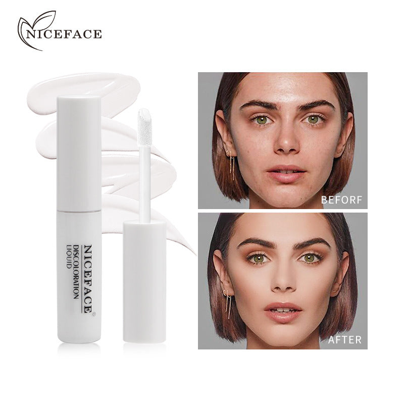 NICEFACE Temperature Changing Natural Concealer Liquid Foundation Set Makeup Brightening Concealer Moisturizing Liquid