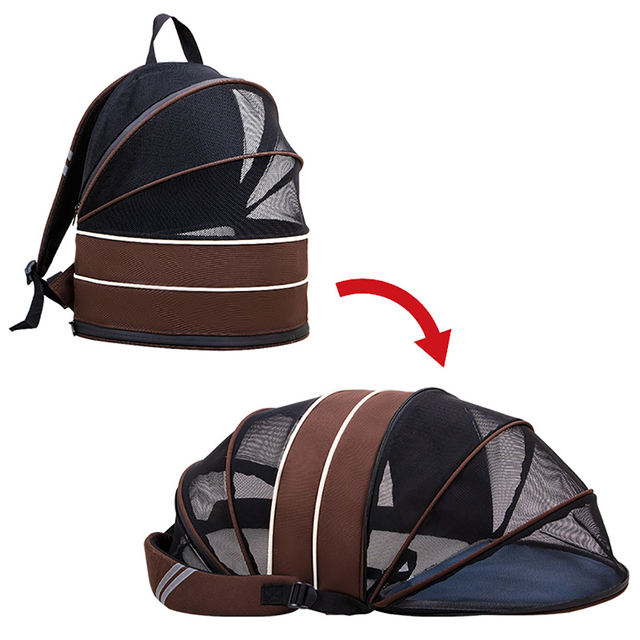 Cat Bag Expandable Out Portable School Bag Cat Cage Shoulder Backpack Pet Bag Summer Breathable Cat Out Backpack