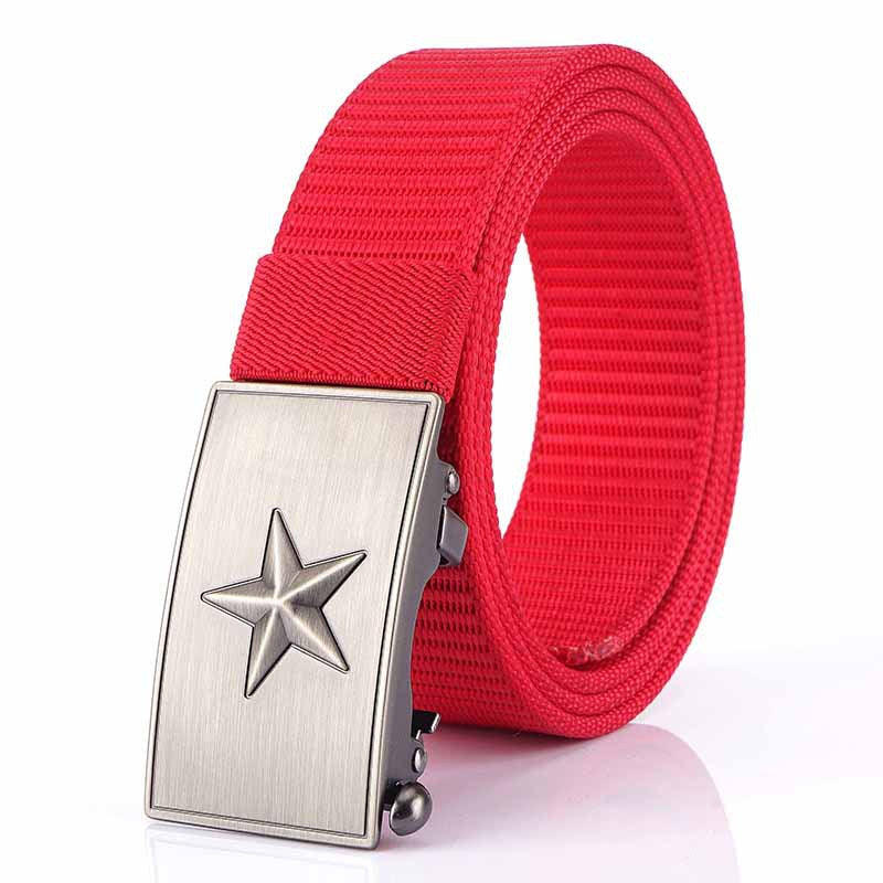 Inner Nylon Belt Toothless Automatic Buckle Outdoor Tooling Tactical Male Land Fire Belt