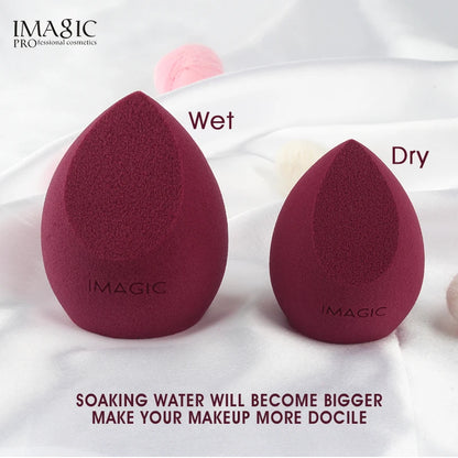 IMAGIC Makeup Sponge Professional Cosmetic Puff For Foundation Concealer Cream Make Up Soft Water Sponge Puff Wholesale