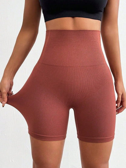 Seamless High Waist Active Shorts -  LOOCK MAKET