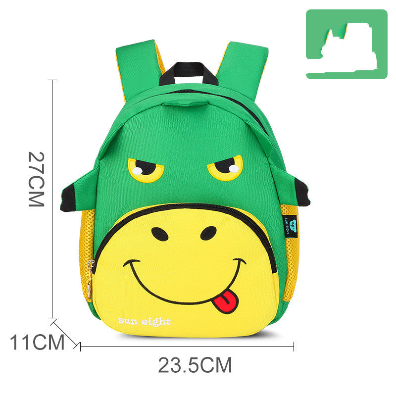 Cute Cartoon Shoulders Baby Lightweight Backpack Elementary School Schoolbag