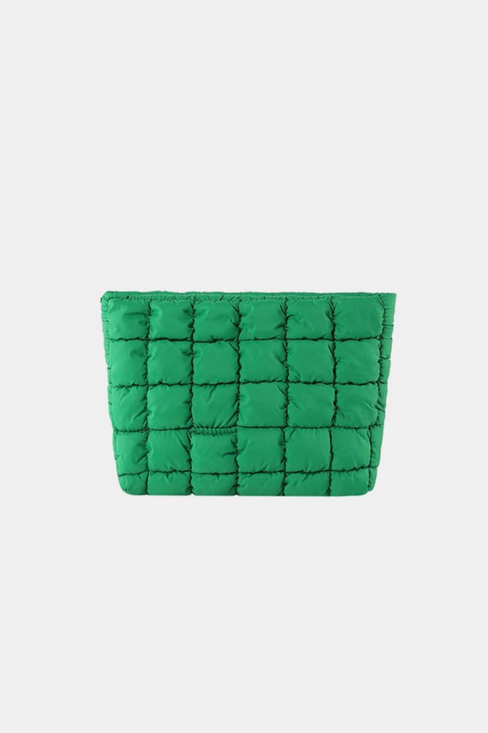 Zenana Quilted Puffy Pouch Clutch Bag -  LOOCK MAKET