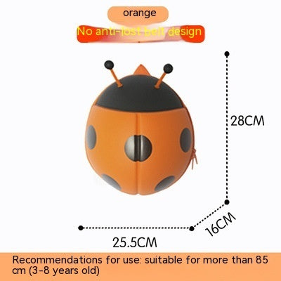 Cute Ladybug Backpack Children's Schoolbag Cartoon