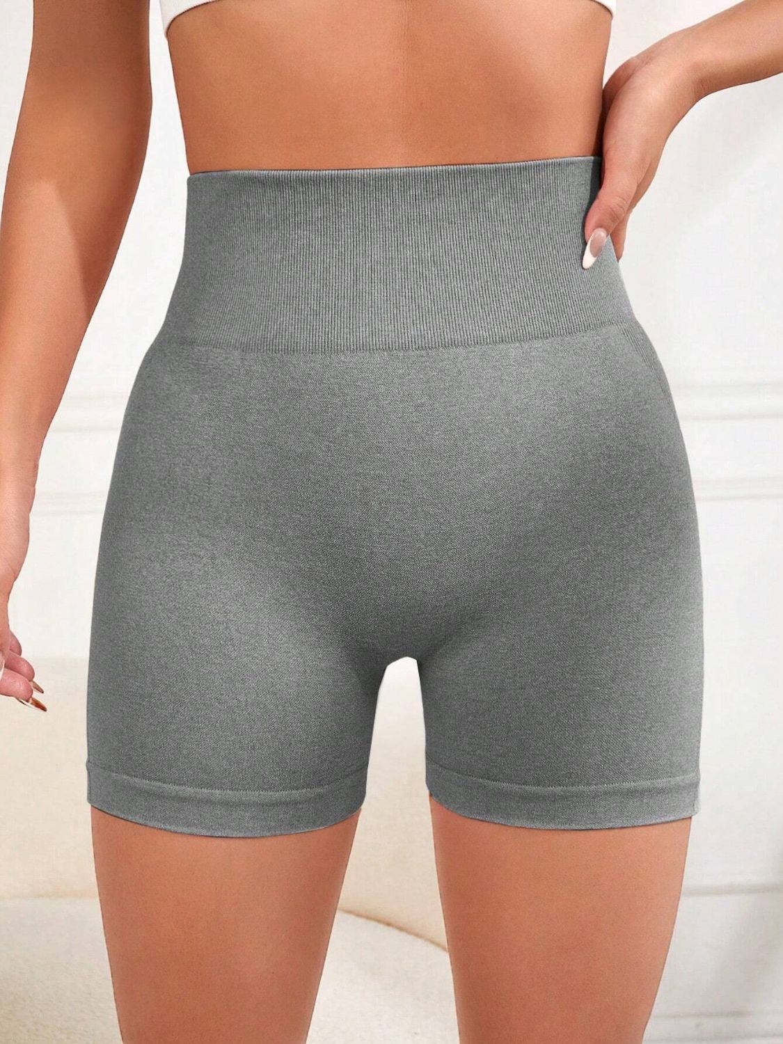 High Waist Active Shorts -  LOOCK MAKET