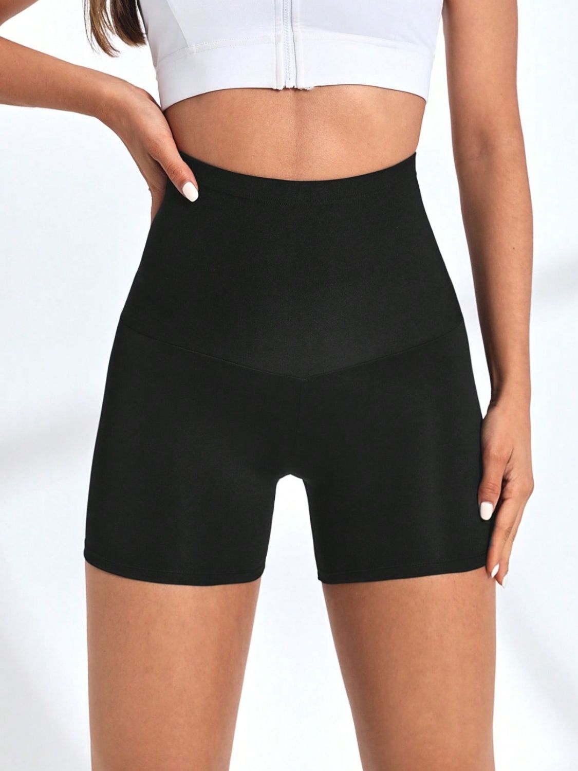 High Waist Active Shorts -  LOOCK MAKET