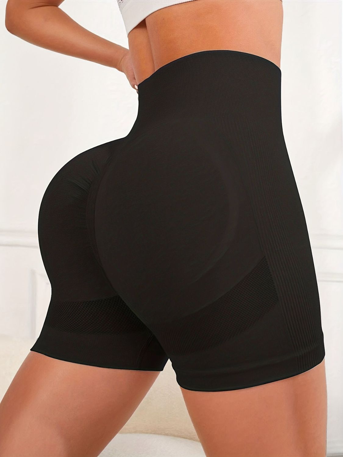 High Waist Active Shorts -  LOOCK MAKET