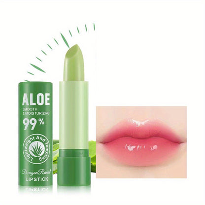 12Pcs Color Changing Lip Balm Set Box Moisturizing And Nourishing Temperature Changing Aloe Lipstickwith Plant Squalane