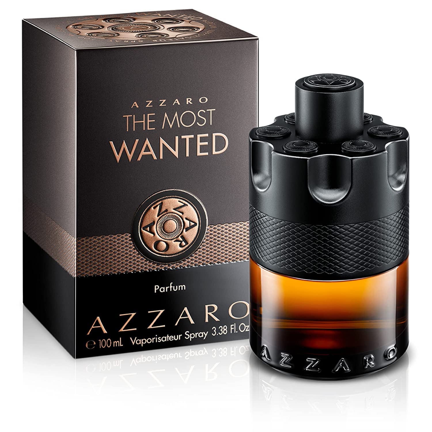 Azzaro The Most Wanted Parfum  Intense Mens Cologne  Spicy  Seductive Fragrance for Date Night  Lasting Wear  Irresistible Luxury Perfumes for Men