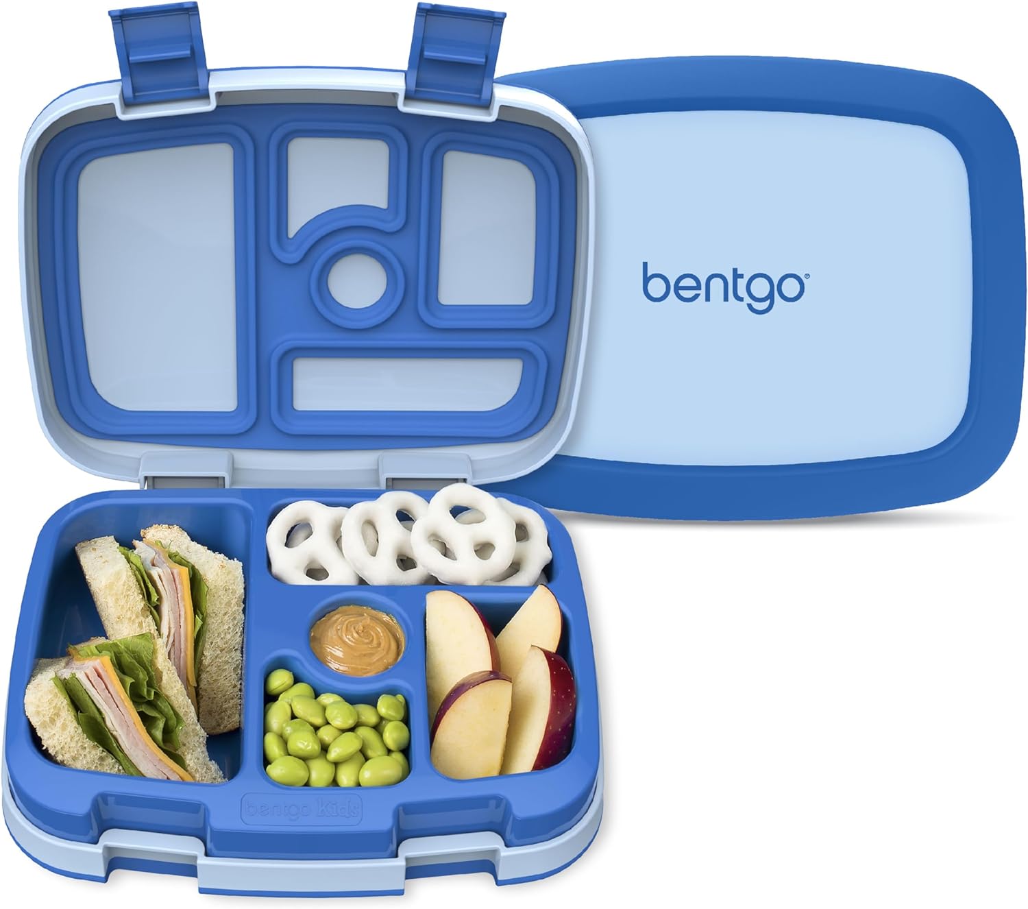 Bentgo Kids 5Compartment LeakProof Lunch Box  Blue