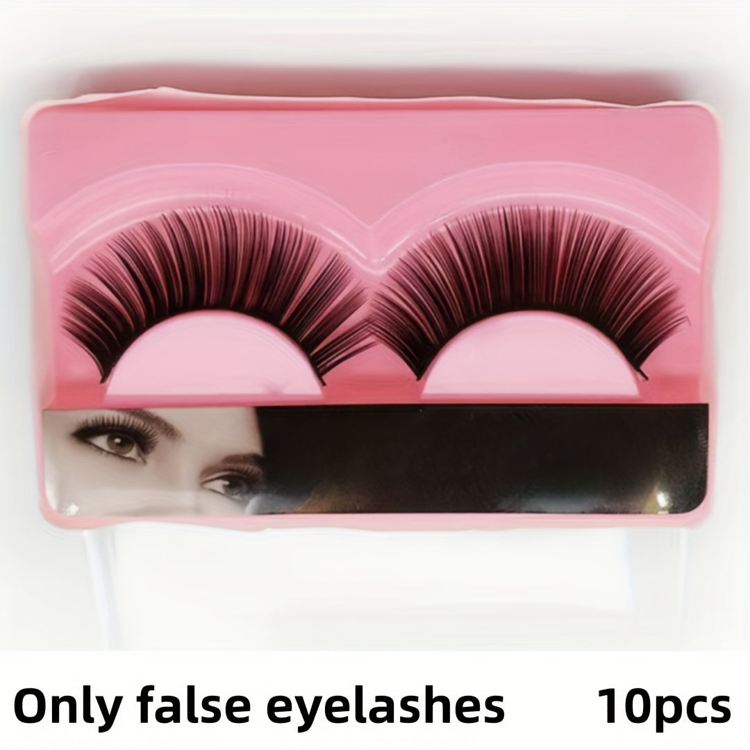 5 Pairs EasyApply  Reusable Fake Eyelashes  Contact Lens Friendly Lightweight  Durable For Everyday Wear  Special Occasions